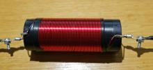 Completed trap/coil by Tim, VA7PD