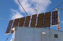 VE7LGN solar array (front)